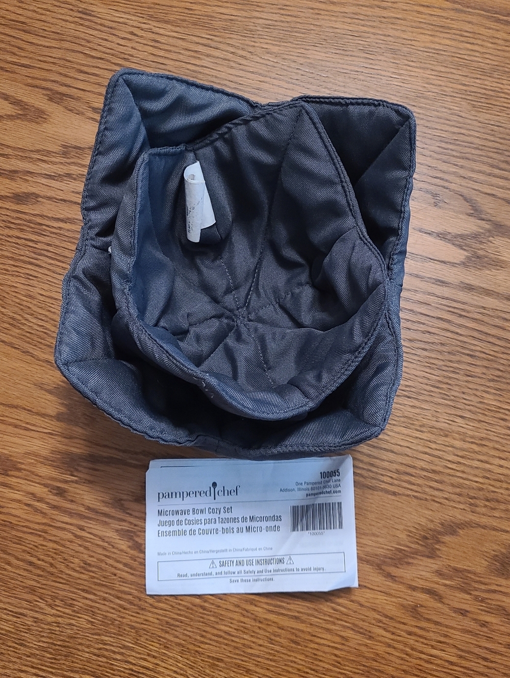 Pampered Chef Microwave Bowl Cozy Set